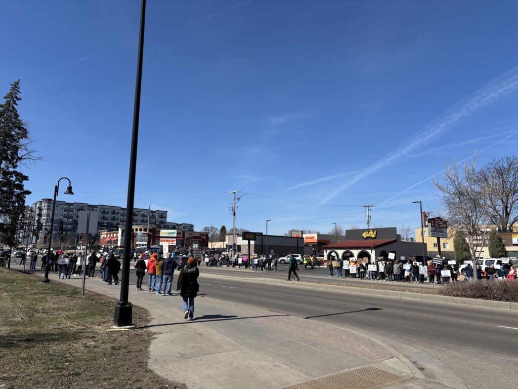 Richfield No Kings Protest